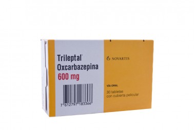 Trileptal 600 Mg Caja Con 30 Tabletas Con Cubierta Pelicular