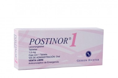 Postinor 1 1,5 mg Caja Con...