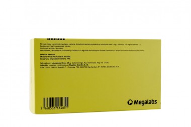 Duoval 5/ 160 mg Caja Con 30 Tabletas