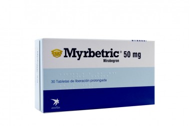 Myrbetric 50 mg Caja Con 30...