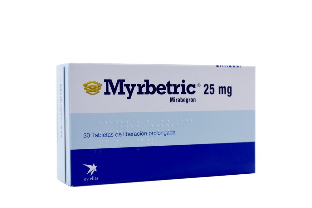 Myrbetric 25 mg Oral Caja Con 30 Tabletas