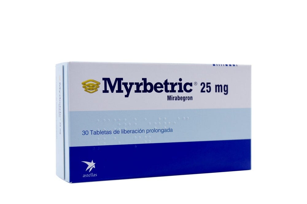 Myrbetric 25 Mg Oral Caja Con 30 Tabletas