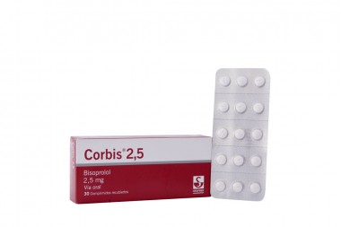 Corbis 2,5 mg Caja Con 30...