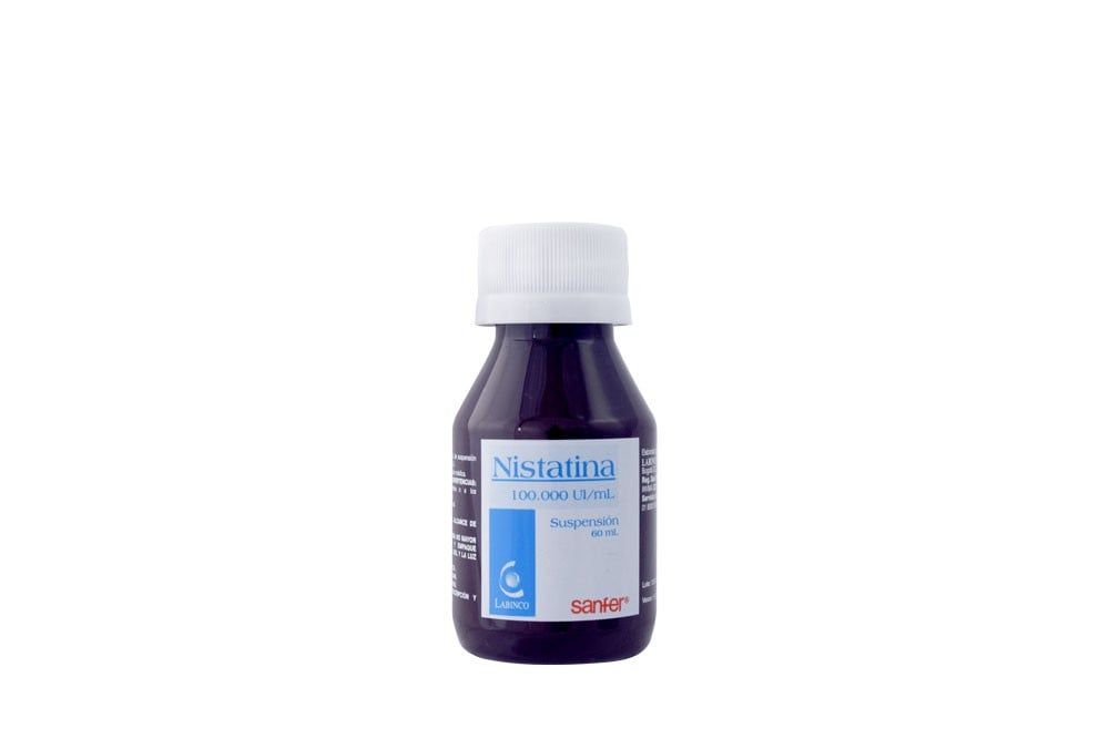 Nistatina 100.000 UI/ mL Suspensión 60 mL