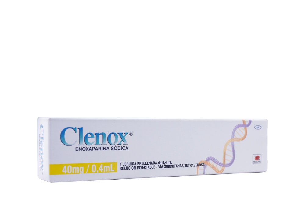 Clenox 40 Mg / 0.4 Ml Caja Con 1 Jeringa Prellenada