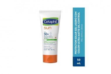 Protector Solar Cetaphil Sun Ultra Matte Color 50 Ml