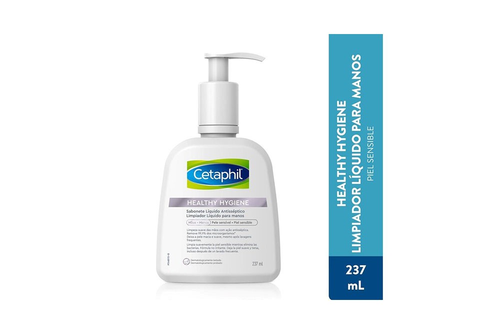 Cetaphil Limpiador Líquido Para Manos Frasco Con 237 Ml