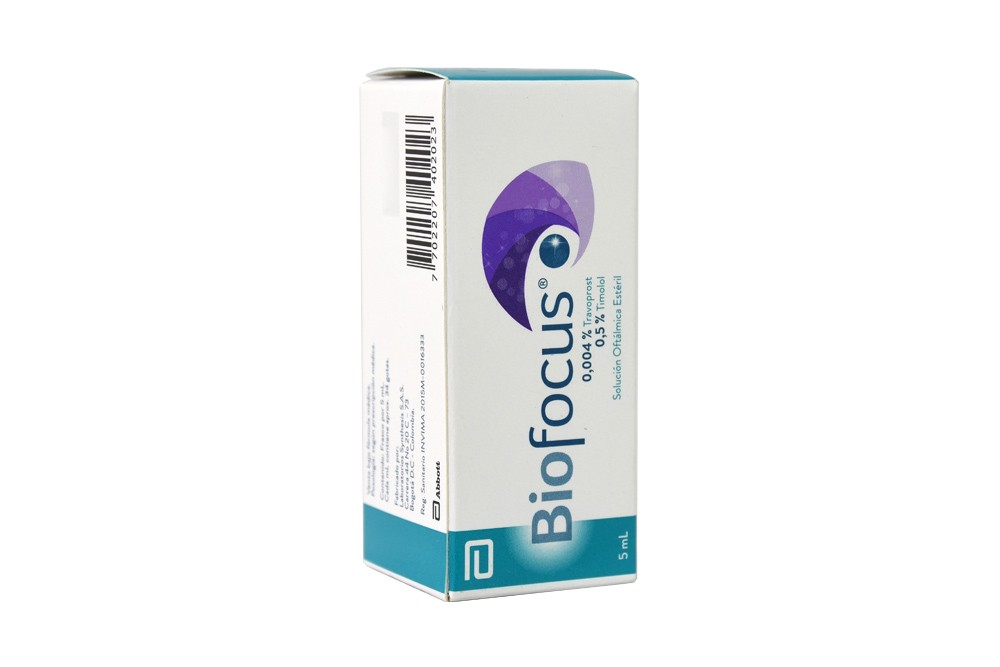 Biofocus 0.04 / 5 mg Caja Con Frasco Con 5 mL