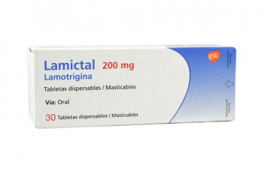 Lamictal 200 mg Caja Con 30...
