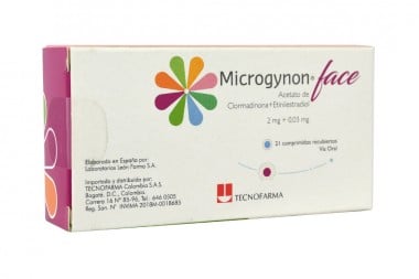 Microgynon Face 2 mg Caja Con 21 Tabletas