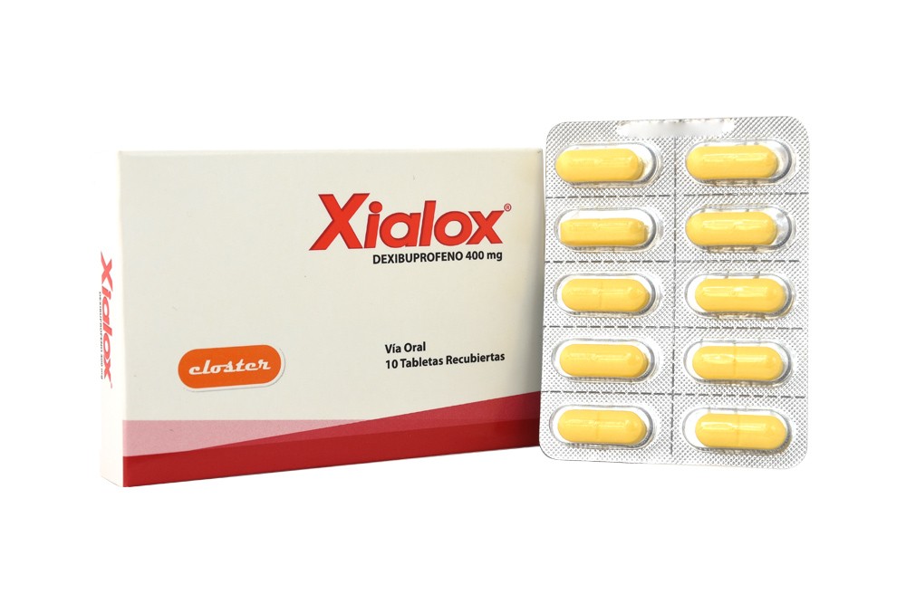 Xialox 400 Mg Caja Con 10 Tabletas