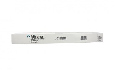 Mirena 20mg / 24H Caja x 1 Endoceptivo Estéril Y 1 Endoceptor Estéril