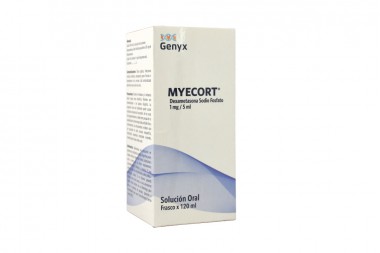 Myecort Solución Oral 1mg/ 5mL Frasco Con 120 mL