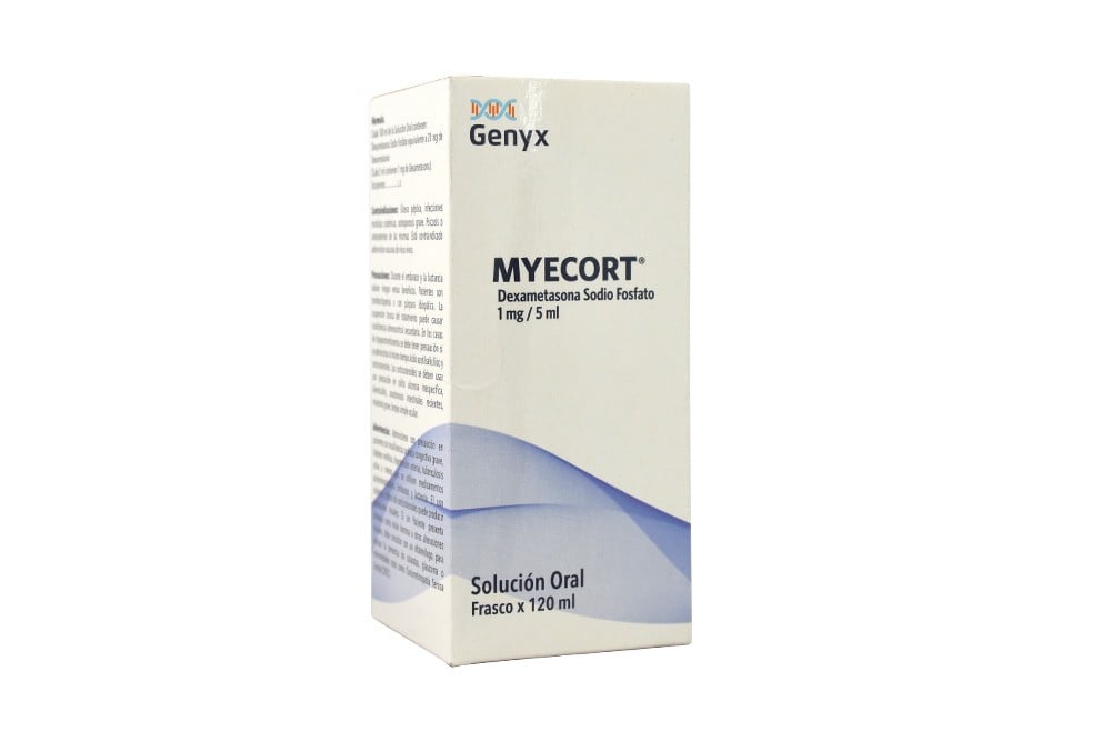 Myecort Solución Oral 1Mg/ 5Ml Frasco Con 120 Ml