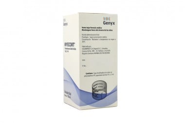 Myecort Solución Oral 1mg/ 5mL Frasco Con 120 mL