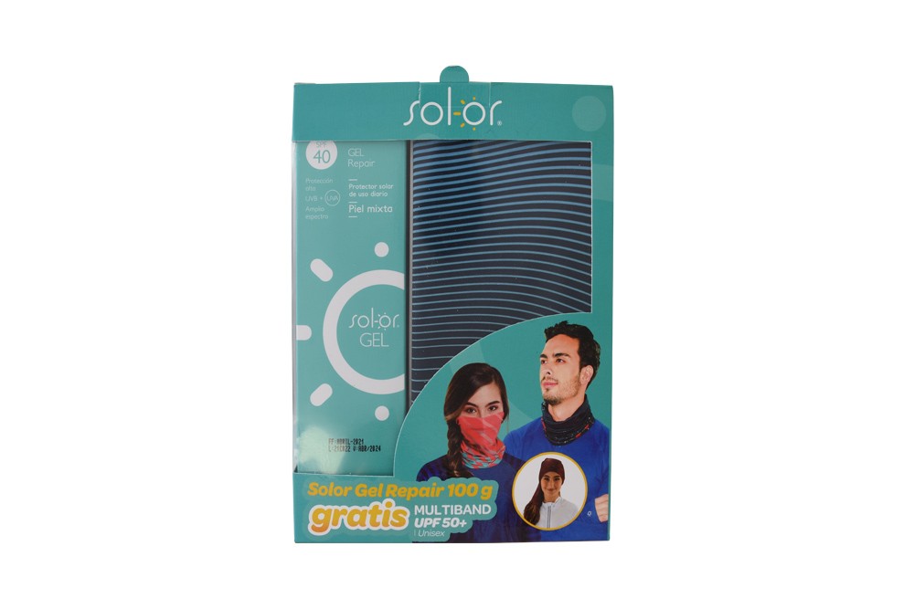 Solor Repair Spf 40 Y Multiband Upf 50+ Con 1 Unidad