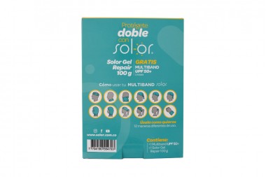 Solor Repair Spf 40 Y Multiband Upf 50+ Con 1 Unidad