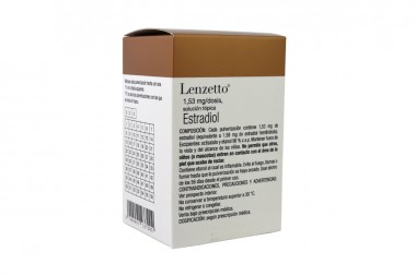 Lenzetto 1,53 Mg/Dosis Solución Tópica Caja Con 1 Unidad