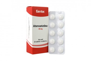 Atorvastatina 40 mg Caja...