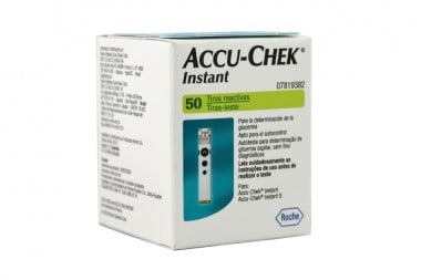 Tiras Reactivas Accu Chek Instant Caja Con 50 Unidades