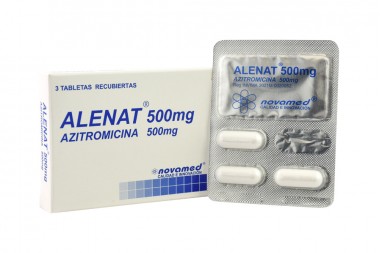 Alenat 500 mg Caja Con 3 Tabletas Recubiertas