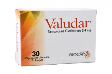 Valudar 0,4 Mg Caja Con 30 Cápsulas