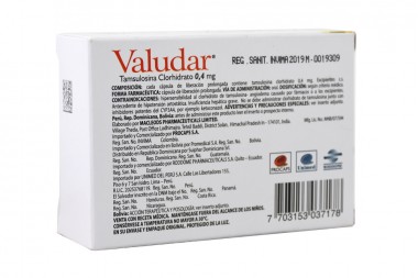 Valudar 0,4 mg Caja Con 30 Cápsulas