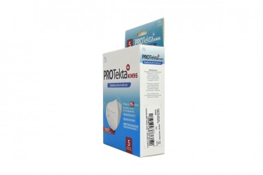 Tapabocas Kn95 Protekta Caja Con 5 Unidades