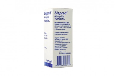 Sisprad 12 mg/ mL Gotas Frasco Con 15 mL