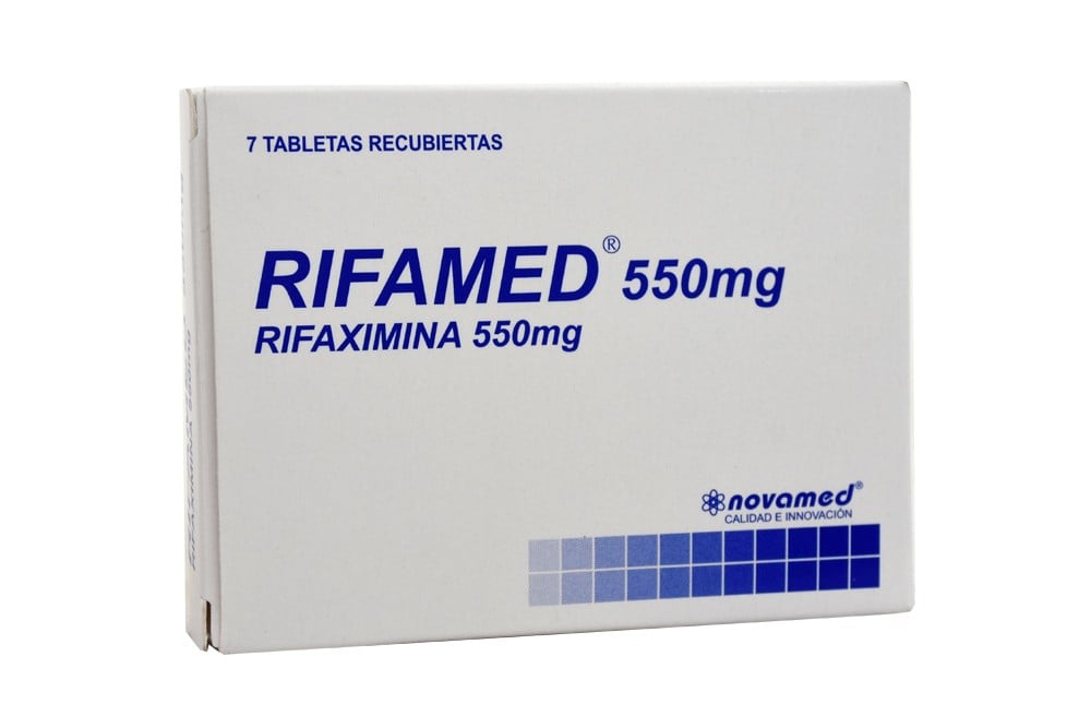 Rifamed 550 Mg Caja Con 7 Tabletas