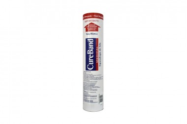 Esparadrapo Cureban Blanco Empaque Con 1 Rollo