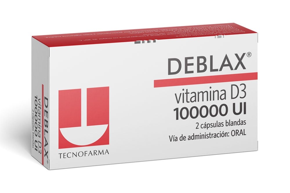 Deblax 100.000 Ui Caja Con 2 Cápsulas Blandas