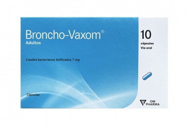 Broncho Vaxom Adultos Caja Con 10 Cápsulas