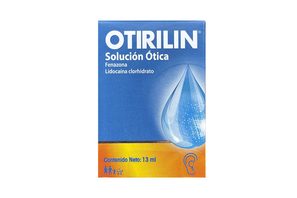Otirilin Solución Ótica Caja Con Frasco Con 15 mL