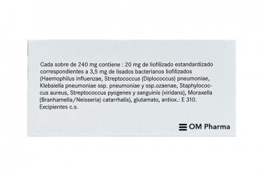 Broncho Vaxom 3,5 mg Caja Con 30 Sobres