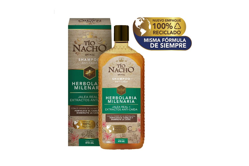 Shampoo Tío Nacho Herbolaria Milenaria 415 Ml