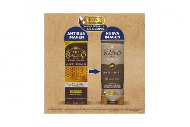 Shampoo Tío Nacho Anti Caída Jalea Real Manzanilla 415 Ml