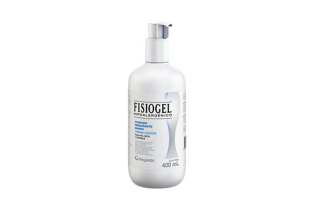 Crema Fisiogel Piel Seca Y Sensible Frasco Con 400 Ml