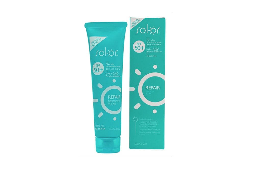 Protector Solar Solor Repair Fps 50 Frasco Con 60 G