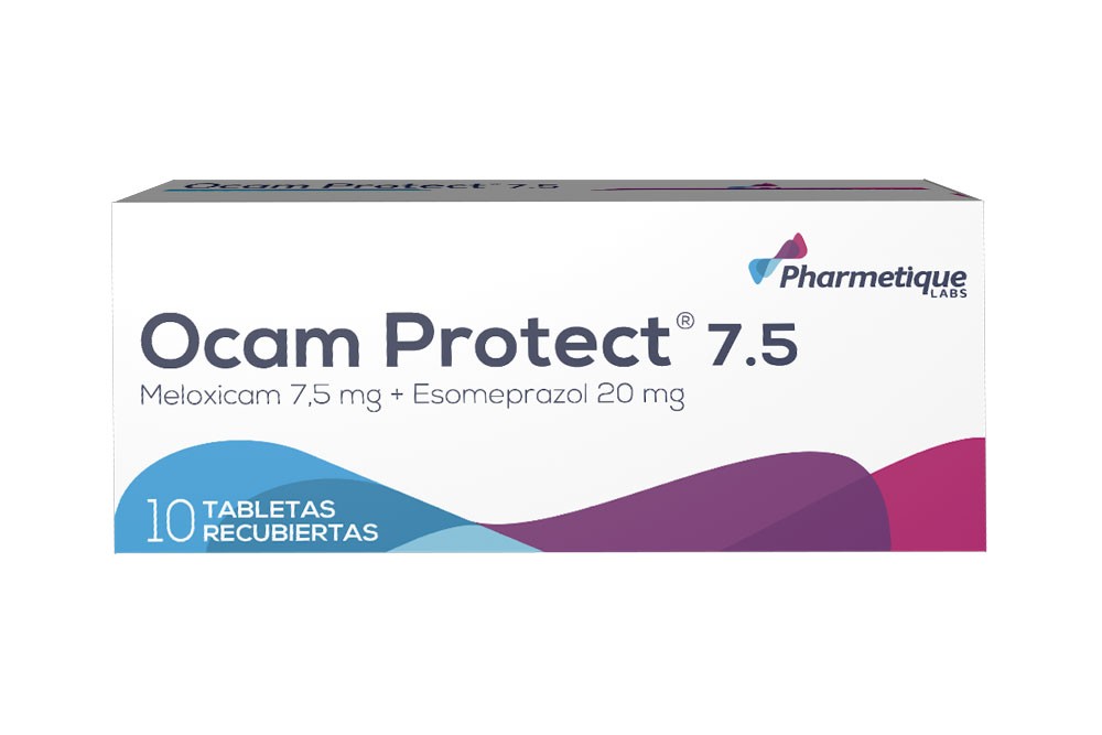 Ocam Protect 7,5/ 20 mg Caja Con 10 Tabletas Recubiertas