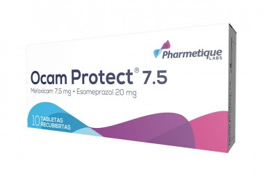 Ocam Protect 7,5/ 20 mg Caja Con 10 Tabletas Recubiertas