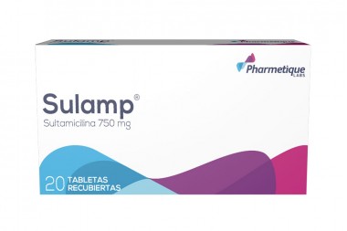 Sulamp 750 mg Caja Con 20 Tabletas