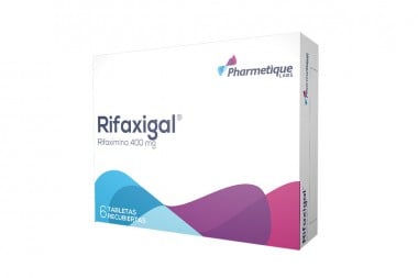 Rifaxigal 400 mg Caja Con 6 Tabletas Recubiertas