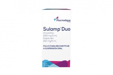 Sulamp Duo 1000/250mg/5 ml Polvo Para Reconstruir Frasco Con 30 mL