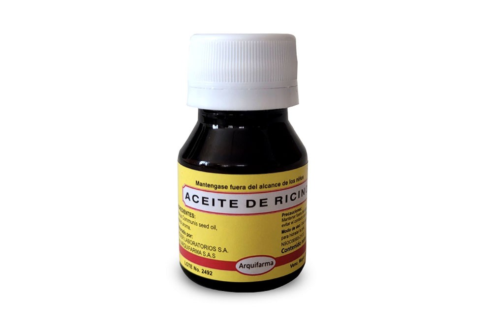 Aceite De Ricino Frasco Con 30 mL