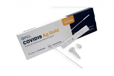 Prueba De Covid 19 De Antígeno Ag Gold Caja Con 1 Kit