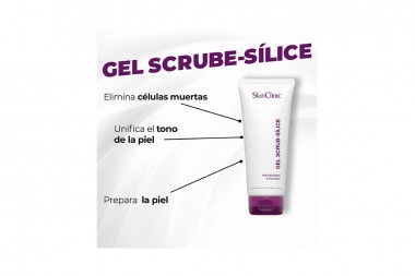 Gel Exfoliante Scrub-Sílice Skinclinic Frasco Con 200 mL