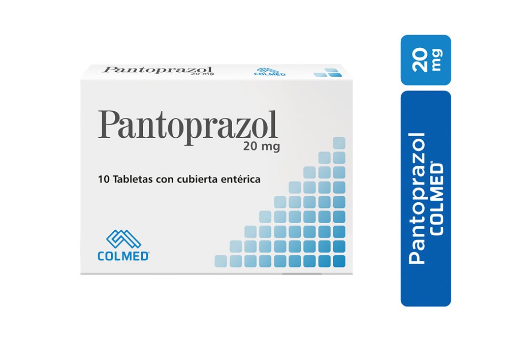 Pantoprazol 20 mg Caja Con 10 Tabletas