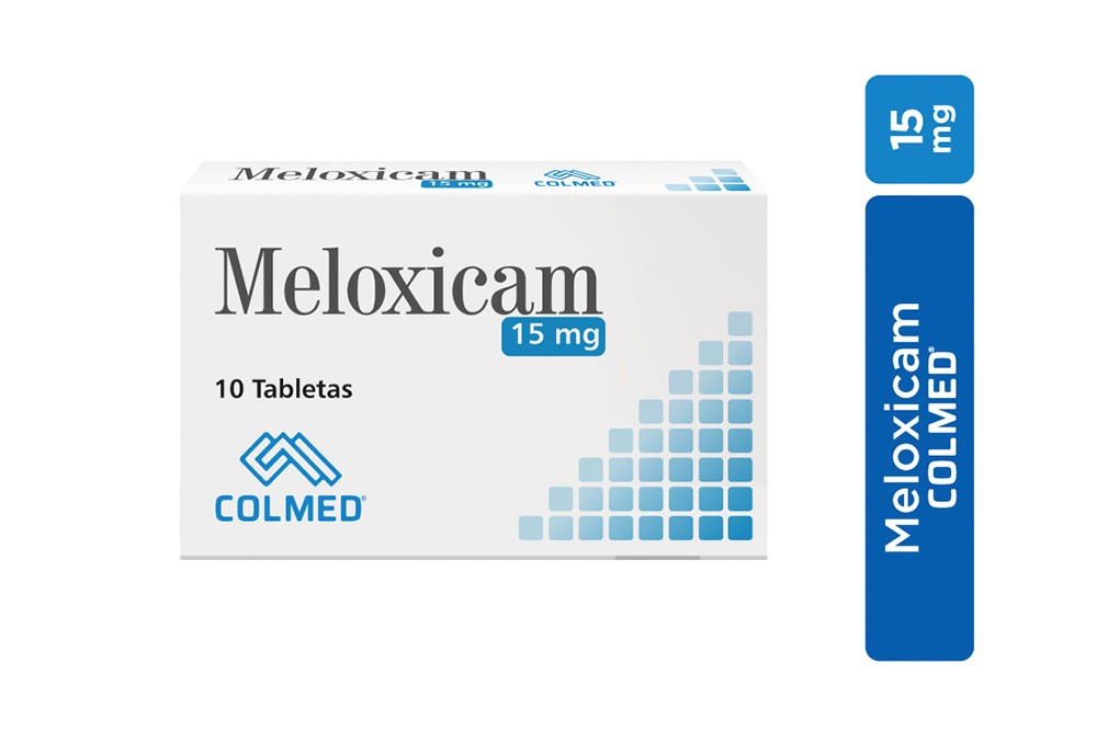 Meloxicam 15 mg Caja Con 10 Tabletas