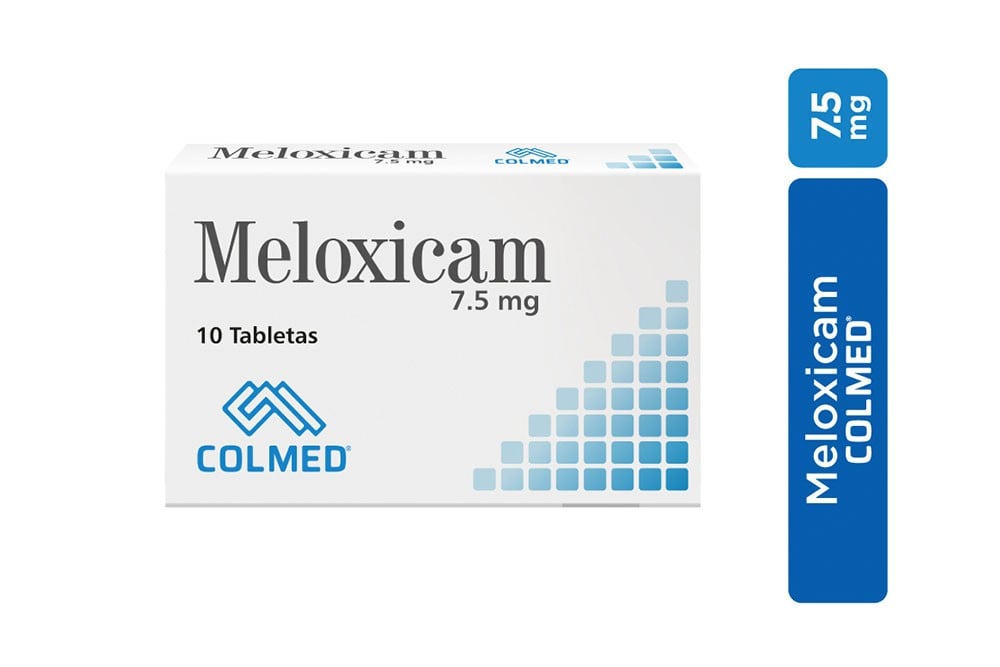 Meloxicam 7,5 mg Caja Con 10 Tabletas